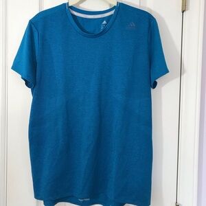 adidas Blue Short Sleeve Women's Tee